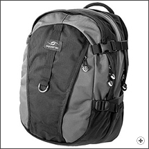 Spire Fuse laptop backpack in Arctic grey/black